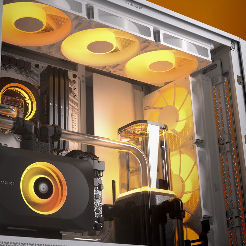 Corsair 4000D RS ARGB Blanc